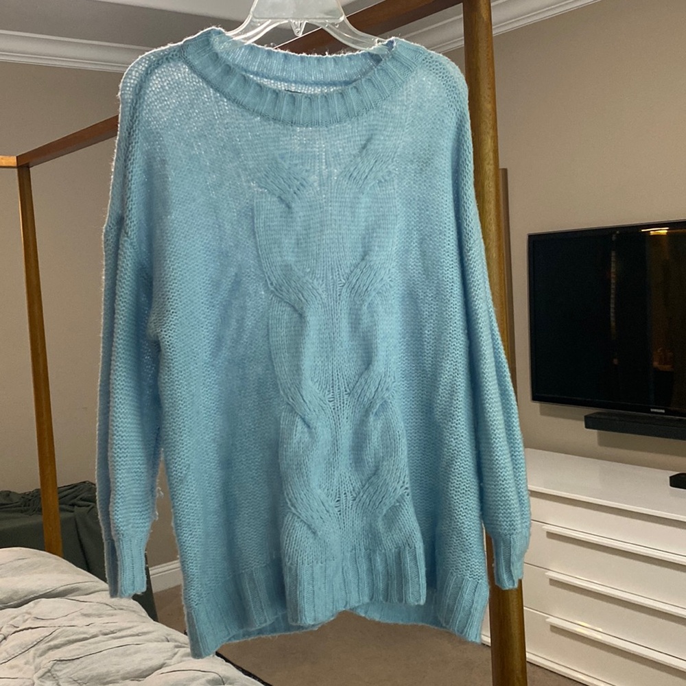 Aeire Oversized Light blue sweater